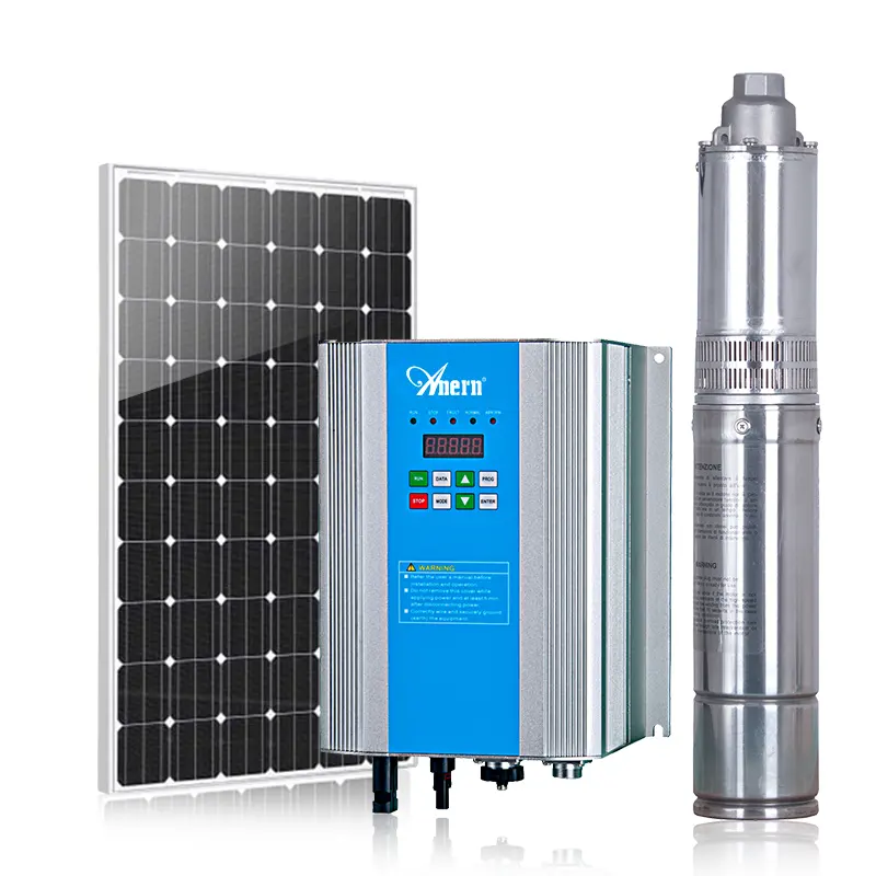 solar powered hybrid irrigation water pump