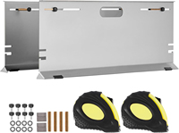 Outil d'alignement de roues de haute qualité, lot de 2 plaques d'alignement en acier inoxydable pour la mesure de l'angle des roues