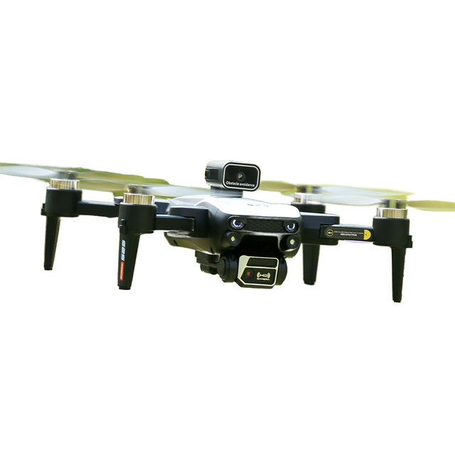 Mini RC Quadcopter Drone HD Dual Camera LED Lights Obstacle Avoidance Brushless Motor Toy for Beginners Kids Adults