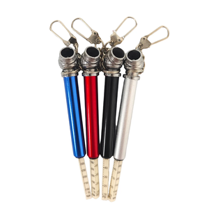 Accessoires automobiles en alliage d'aluminium et de zinc, porte-clés en plastique, mini manomètres de pression des pneus, jauge d'air, jauge PSI, jauge de pression des pneus en forme de crayon - Product Image 2