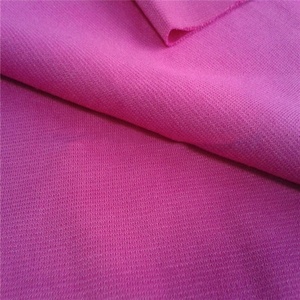 Fantasia indumento materiale della nervatura di filato di poliestere spandex ponte de <span class=keywords><strong>roma</strong></span> tessuto a maglia - Product Image 1