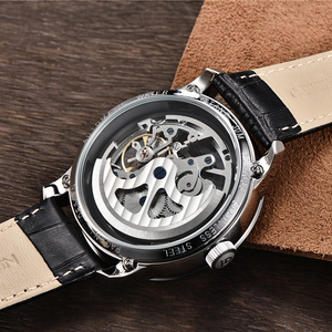 <span class=keywords><strong>PAGANI</strong></span> <span class=keywords><strong>DESIGN</strong></span> PD-1638 Nouvelle Montre-Bracelet Haut de Gamme pour Homme <span class=keywords><strong>2022</strong></span> Offre Spéciale Squelette Cuir Automatique de Luxe Mécanique Montre Homme - Product Image 5