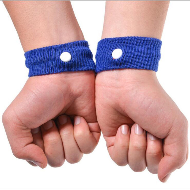 Sea Carsickness Wristbands Anti Nausea Bracelet Motion Sickness Wrist Bands
