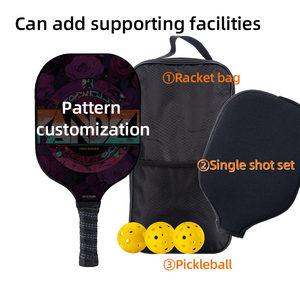 Bộ vợt cầu lông pickleball bán buôn giá gốc, kiểu dáng mới, thiết bị thể dục cần thiết, 16mm, dành cho thể thao ngoài trời, thương mại xuyên biên giới - Product Image 5