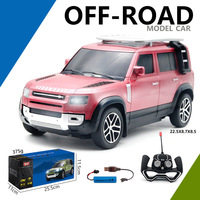Mobil mainan remote control RC 4 Channel simulasi plastik 1:12 Lada 2106 2107, mainan RC yang menyenangkan