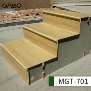 Peldaño de Escalera de Plástico SPC, Antideslizante, Resistente al Calor, Impermeable, Mate, Sin Formaldehído, para Renovación de Casas Antiguas, Exterior, 5 mm de Grosor, <span class=keywords><strong>GABO</strong></span> - Product Image 1