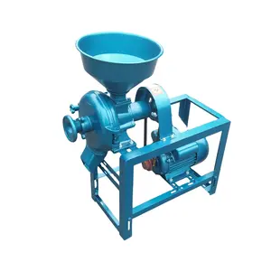High capacity small home use gasoline engine dry corn flour mill