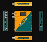 Codificador de Audio y Video Avmatrix SE2017 para Transmisión en Vivo, Codificador SDI a HDMI, Grabador con Salida de Captura USB, Caja de Captura de Video
