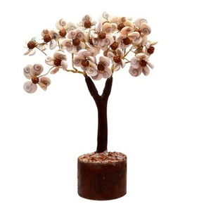 Árbol DE LA VIDA Natural Gomti Chakra 54 cuentas Rudraksha Vastu Cristal tallado a mano grabado arte decoración con Árbol de piedras preciosas para regalos - Product Image 2