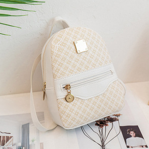 Factory Direct Wholesale Women's <b>Leather</b> Printed Bag Woman Mobile Phone Bag Designer Bags <b>Backpack</b> - Product Image 6