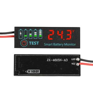 Voltmètre DC 7-55V Testeur de tension Indicateur lumineux LED HD Voltmètre 3S-12S pour batterie acide/batterie lithium-ion Affichage de la puissance - Product Image 5