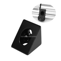 Komponen Aluminium Akurasi Tinggi Braket Sudut Berkualitas Tinggi 90 Derajat 2020 Konektor Sudut untuk V-slot Openbuilds Printer 3D