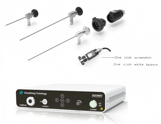 ENT Beauty Equipment HD 1080P Medical Grade Plastic Beauty Care Imaging Workstation 19/21.5 Inch Monitor LED Light Source Spray