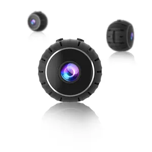 Fabrika X10 HD kızılötesi gece görüş Mini WiFi kamera tabanı ile kablosuz uzaktan izleme hareket algılama Alarm Mini kamera