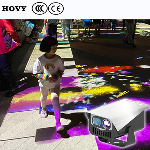 Ngoài trời Holographic tương tác Full HD tự động tập trung di động chiếu Android hệ thống kỹ thuật số máy chiếu sàn - Product Image 6