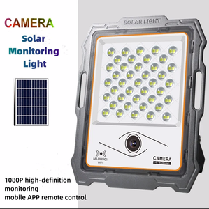 Solar Monitoring <b>Light</b> Home Courtyard <b>Security</b> 1080P Surveillance <b>Camera</b> Emergency Lighting Outdoor Waterproof Solar Floodlight - Product Image 3