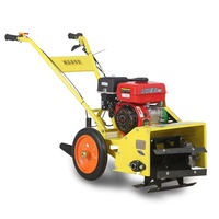Désherbeuse de jardin portative à deux roues motrices, moteur essence/diesel avec pompe, longue durée de vie, 6/7,5 CV, outil agricole
