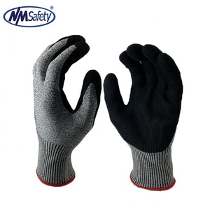 NMSAFETY Guantes de Seguridad de Trabajo Duraderos para Jardín y Hogar, Recubiertos de Nitrilo, con Forro de HPPE de 13G, Resistentes a Cortes de Nivel 5, Alta Calidad, Venta al por Mayor - Product Image 4
