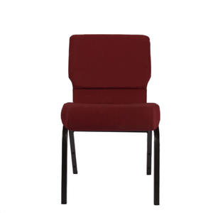 Vente en gros de chaises de prêtre d'église multicolores à emboîtement de haute qualité sièges confortables en tissu personnalisables théâtres auditoriums - Product Image 2