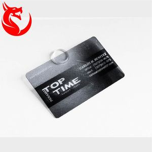 Carte de visite transparente en PVC personnalisée de haute qualité avec impression offset de haute qualité - Product Image 1