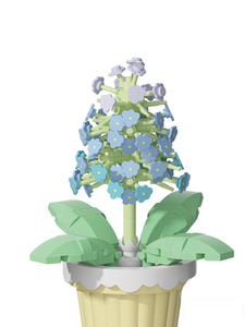 Set de Bloques de Construcción de Lirios Blancos en Maceta |   Kit de Ladrillos de Flores Eternas |   Decoración y Regalos Kawaii para el Hogar - Product Image 6