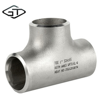Raccord de tuyau en acier inoxydable 120, 30, 45, 90, 304 degrés 1.5d lr en alliage d'acier inoxydable 316l ss coude/réducteur/tee sans soudure pour l'industrie