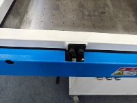 MKW 3300Z Presse à membrane sous vide pour panneaux de bois CNC, tenonneuse, laminatrice, four coulissant pour film PVC, pompe, moteur 23KW, utilisation facile