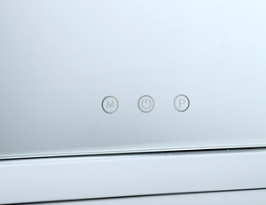 Design <strong>Rectangle</strong> <strong>White</strong> Frame Bathroom Makeup LED <strong>Mirror</strong> With Light - Product Image 4