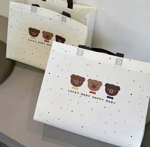 Bolsos de tela no tejida personalizados al por mayor para artículos diversos y ropa, bolsos exquisitos - Product Image 3