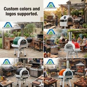 Horno <span class=keywords><strong>de</strong></span> Pizza Comercial <span class=keywords><strong>para</strong></span> el Hogar, <span class=keywords><strong>de</strong></span> Leña, <span class=keywords><strong>para</strong></span> Exteriores, Chimenea <span class=keywords><strong>de</strong></span> Acero Inoxidable, Equipo Profesional <span class=keywords><strong>para</strong></span> Hornear Pizza - Product Image 2