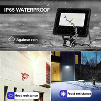 Projecteur Led automatique sensible de 50W à la lumière du jour, étanche IP65, capteur PIR, lumières de sécurité, projecteur Led, capteur de mouvement