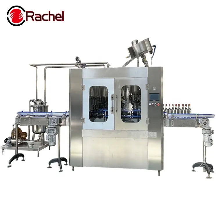 Factory price Small Whisky/Vodka/tequila/wine alcohol rotary filling capping machine