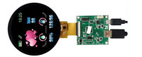 Layar Bulat 2.8 Inci 480x480 Antarmuka SPI+RGB Layar LCD TFT IPS Dengan Papan Driver untuk Kontrol Pusat Suku Cadang Sepeda Motor