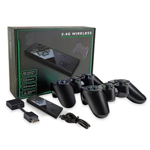 M8 4k oyun sopa Mini Consola kutusu Retro Tv Video oyunu konsolu 2.4g kablosuz Gamepad oyun oyuncu