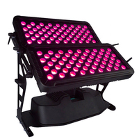 Projecteur matriciel LED IP65 120*10W RGBW 4-en-1 à double tête, contrôle DMX512 8/16 canaux, portée d'effet 60m pour éclairage paysager extérieur
