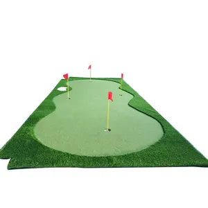 Penjualan Langsung dari Pabrik Bagian Latihan Putter Hijau Buatan Hijau Latihan Golf Kecil Simulasi Hijau