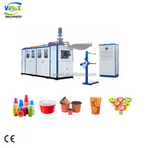 Полностью автоматическая машина для изготовления одноразовых тарелок и чашек, пластиковая машина для изготовления пластиковых стаканчиков - Product Image 1