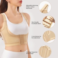 Soutien-gorge Corset de Maintien Poitrine Push-up et Rétracteur, Gaine Amincissante, Correcteur de Posture Dorsale pour Femme