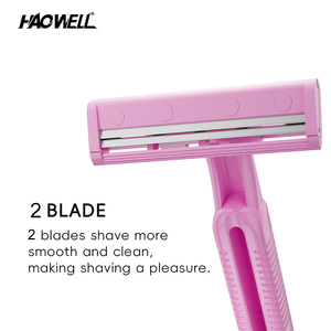 Maquinilla de Afeitar Económica de Dos Hojas, <span class=keywords><strong>Afeitadora</strong></span> Masculina Portátil y Económica, Mango Ligero Desechable, Hoja de Acero Inoxidable, Cabezal Fijo, Marca Personalizable - Product Image 4