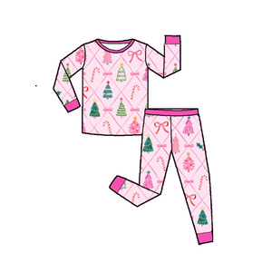 Pigiami Personalizzati per Bambini, Pigiami a Maniche Lunghe, Abbigliamento per Bambine, Set Personalizzati in Bambù, <span class=keywords><strong>Vestiti</strong></span> per Bambini - Product Image 6