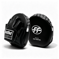 Cibles de frappe en cuir microfibre souple et respirant, absorbant les chocs, pour l'entraînement de Muay Thai et de MMA
