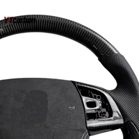 YTcarbon pour DS DS5 pièces automobiles accessoires intérieurs de voiture Style de course volant en Fiber de carbone véritable personnalisé