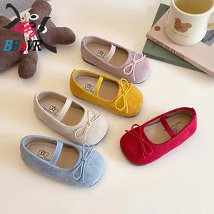 Zapatos de moda para mujer, primavera y verano, con lazo, estilo princesa, suela suave y cómoda, punta cerrada y plataforma - Product Image 1