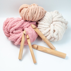 35mm bằng gỗ Jumbo Crochet móc cho Chunky sợi đan - Product Image 3