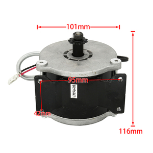 새로운 MY1018E-D 500W 36V 브러시 모터 고속 엔진, 전기 삼륜차 및 ATV용 - Product Image 2