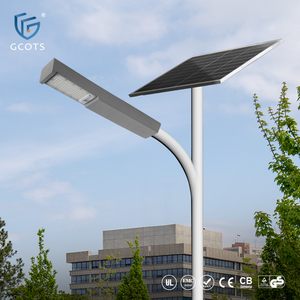 Lámpara Solar para Almacenes con Montaje en Poste Recto, IP65, Batería de 30Ah, LED de Alta Luminosidad 6000K, con Radar - Product Image 1