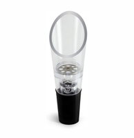 Accessoires de bar à domicile : Bec verseur aérateur de vin en acrylique transparent durable, anti-goutte, avec joint hermétique pour bouteilles de vin rouge