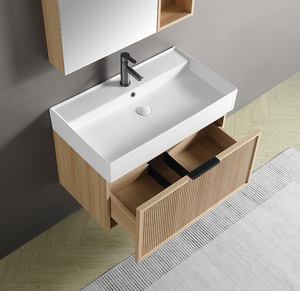 Muebles Sanitarios Suspendidos para Baño: Gabinetes de Diseño Creativo Montados en Pared - Product Image 4