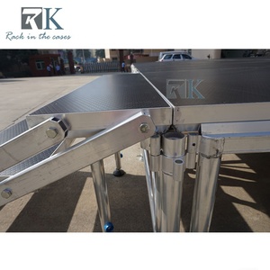Modular Structure Aluminum Stage Brace Adjustable Height Stage <b>Platform</b> - Product Image 5