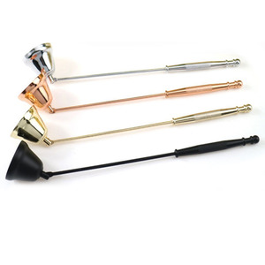 Fábrica de venda direta de aço inoxidável Coloque Out Vela chapeamento elétrico Multicolor Home Usage <span class=keywords><strong>Candle</strong></span> Snuffers Cover <span class=keywords><strong>Candle</strong></span> Tool - Product Image 1
